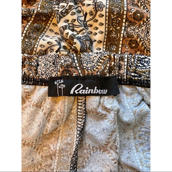 Boho Patterned Flare Pants - Picture 4 of 4